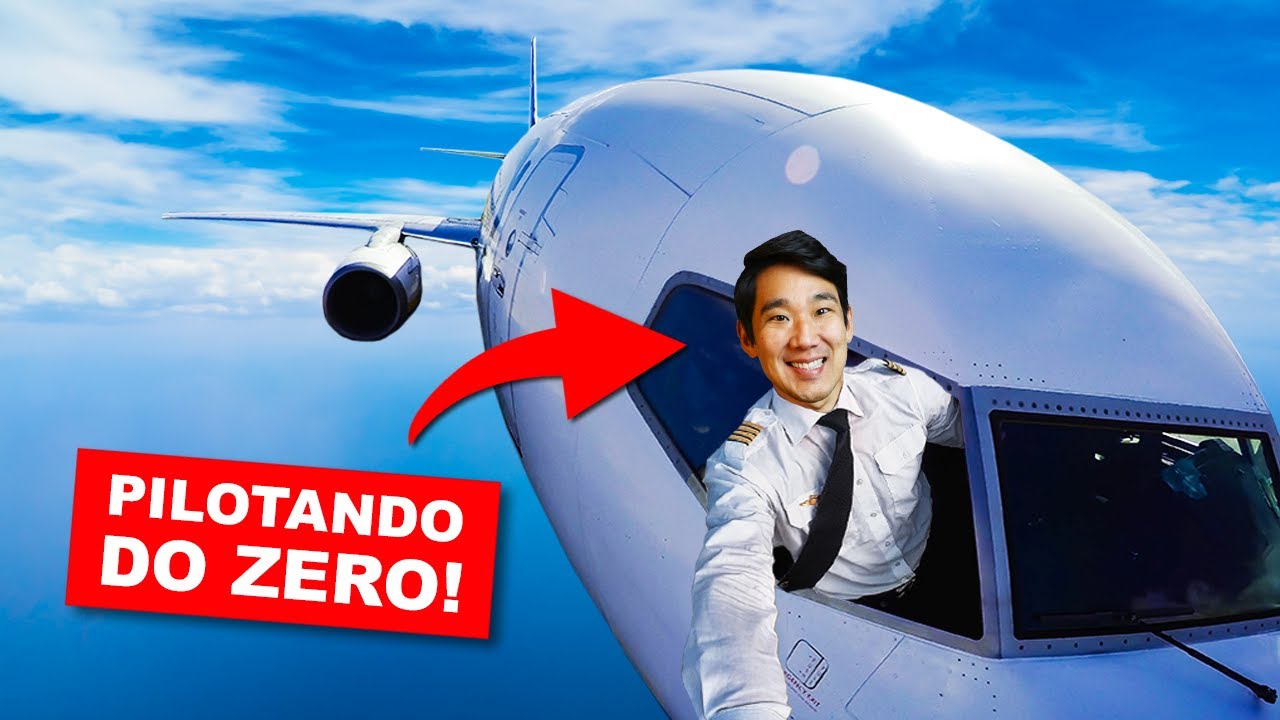 Aprendendo a PILOTAR UM AVI&Atilde;O do zero!