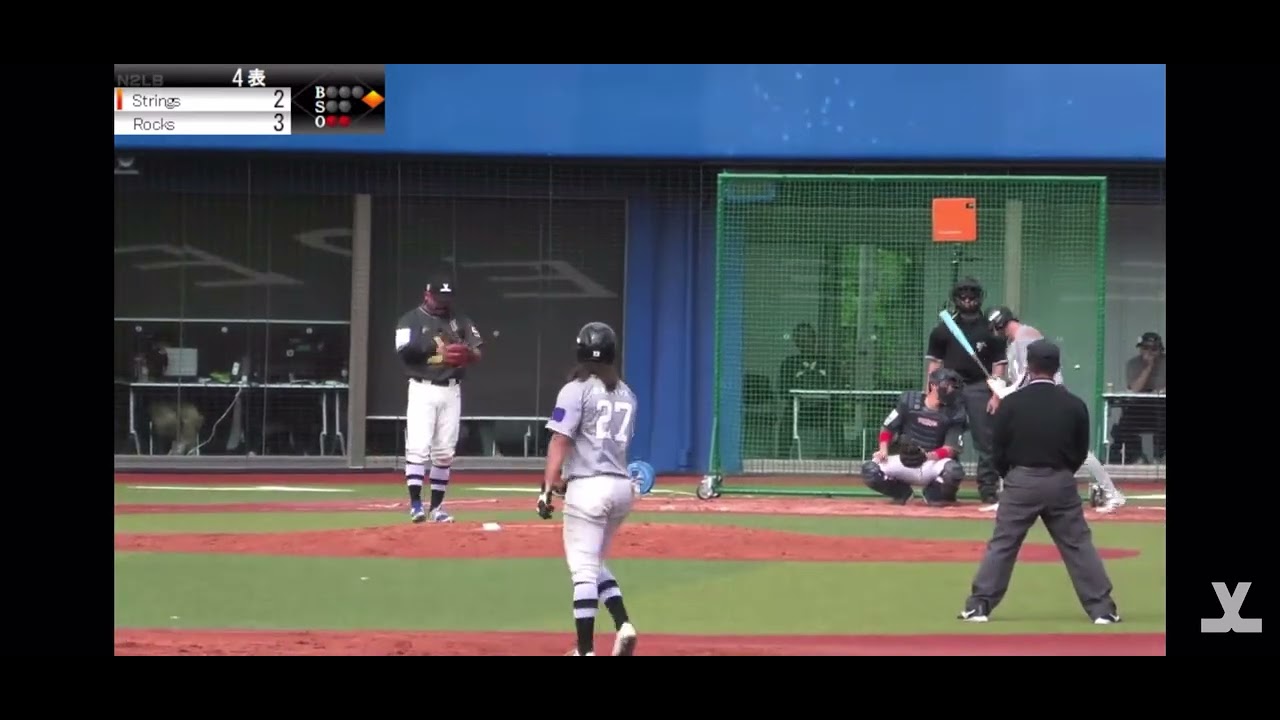RBI single at the Japan Winter League
