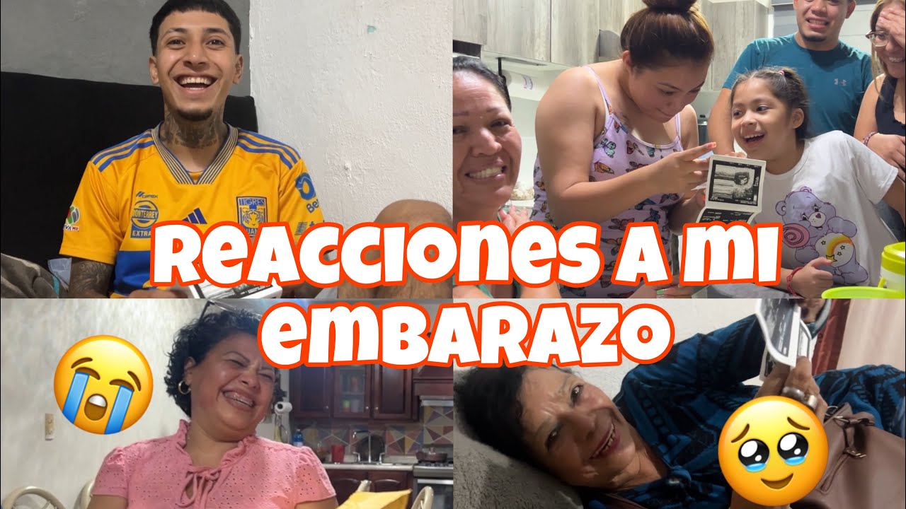 Así reaccionó mi familia a mi embarazo🥹/9/08/24