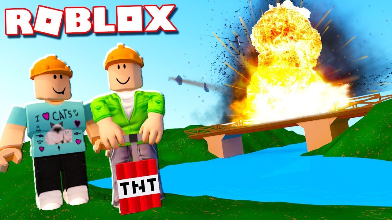 CAN YOU DESTROY THIS ROBLOX BRIDGE IN 5 SECONDS?