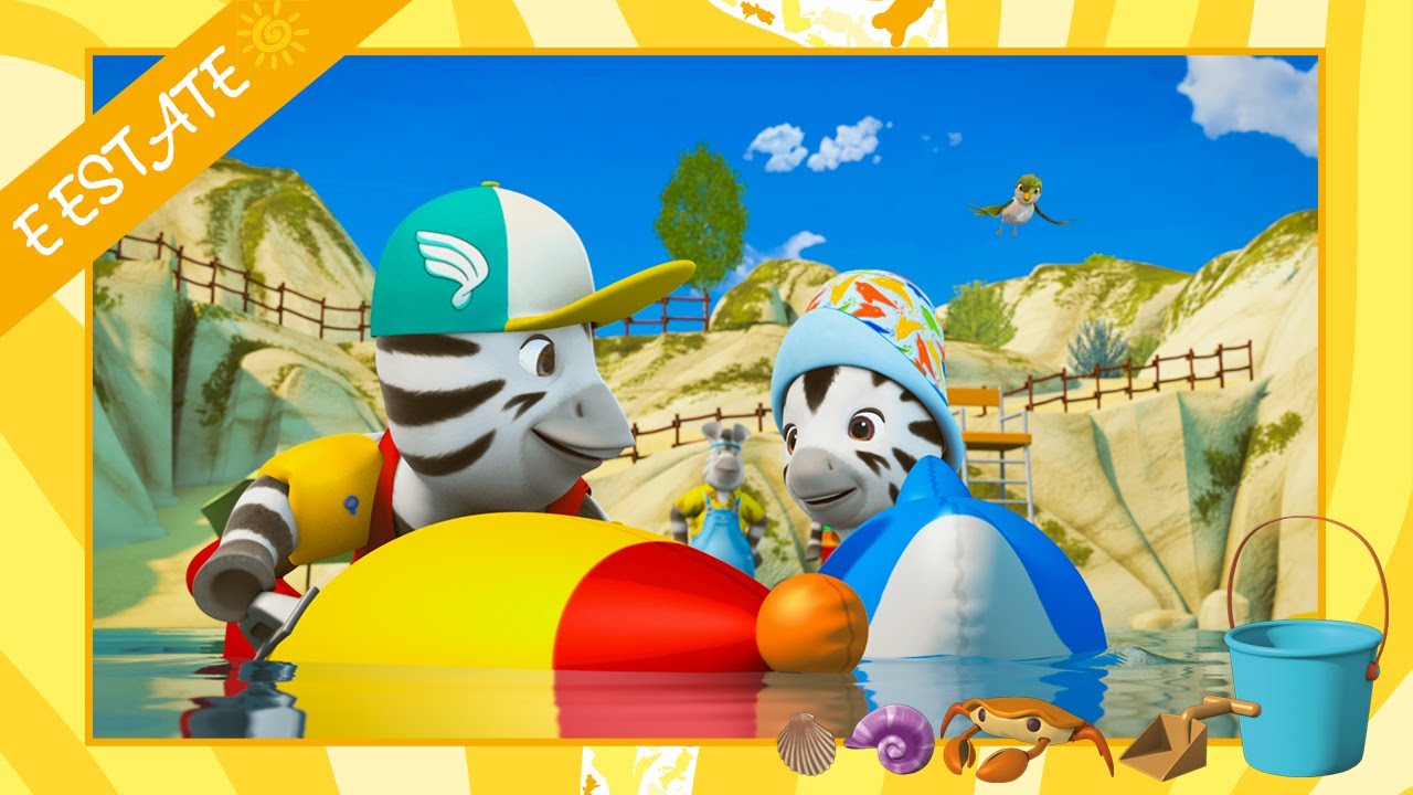 ZOU in spiaggia 🏖️ Nuova compilazione ☀️ Cartoni animati per bambini 🦓
