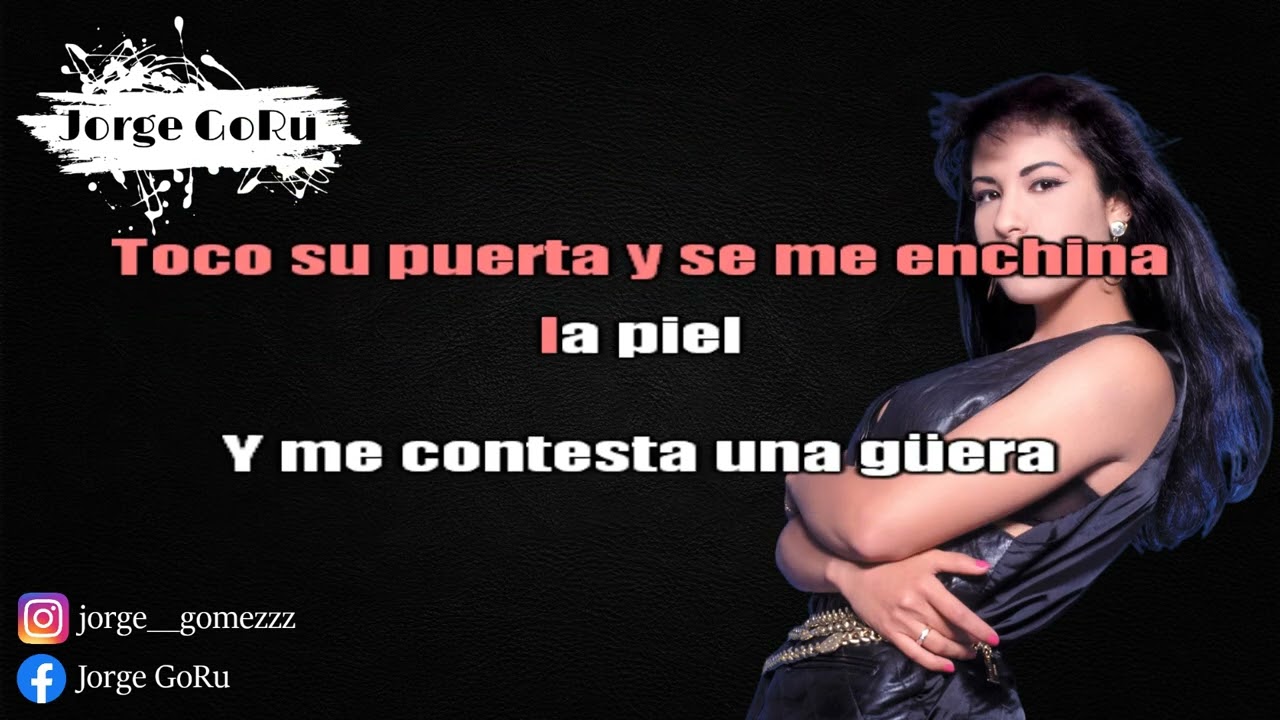 El Chico Del Apartamento 512 -Selena (Karaoke - Instrumental)