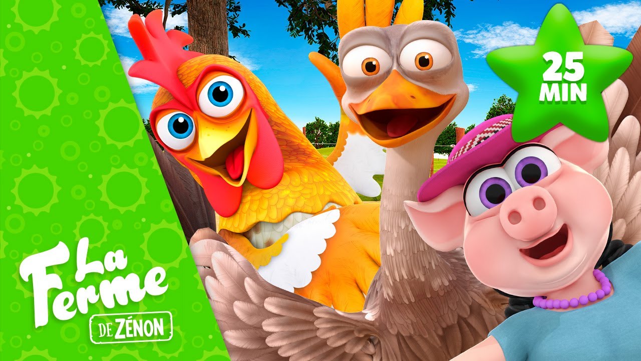 Chante et Danse Avec la Ferme de Zénon #2 | Le Royaume des Enfants
