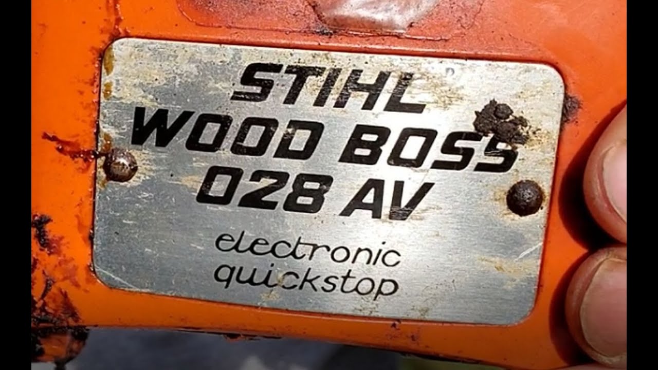 Another Stihl 028 Chainsaw Resurrected from the grave - I just love making them sing again.