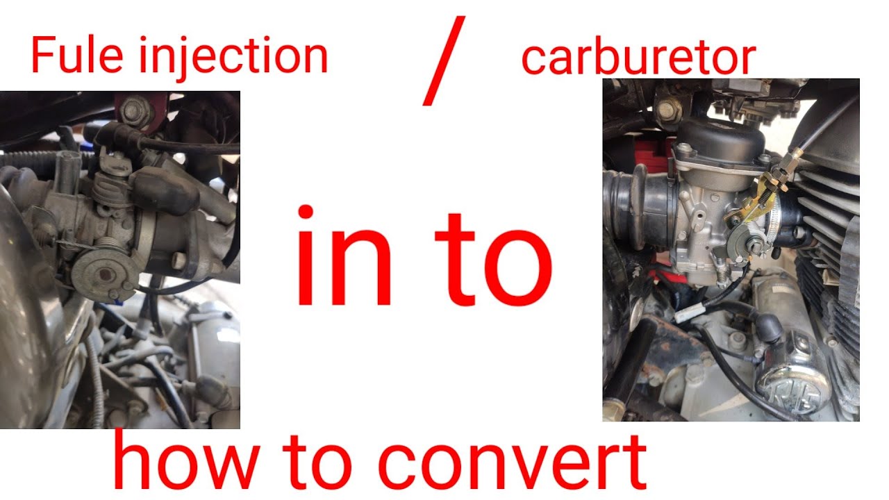 How to convert ! Fuel injection | Into carburettor ! Royal Enfield classic 500 cc |