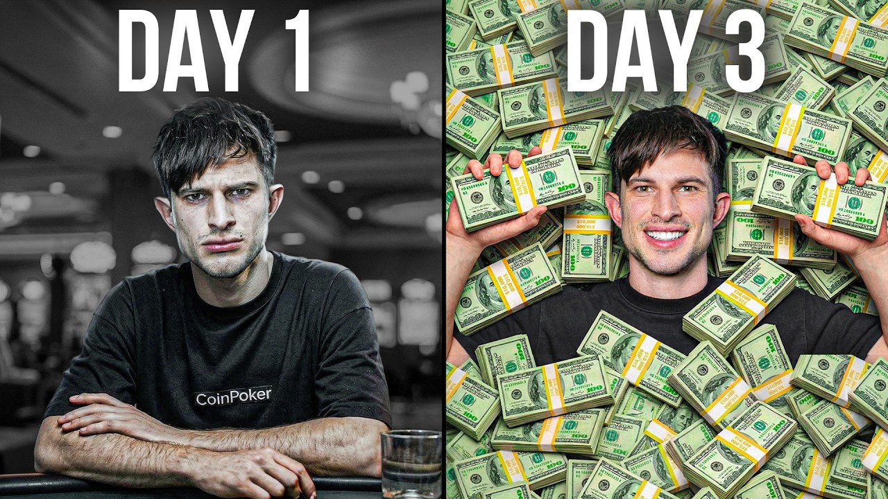 How I Won $3,000,000 in 3 Days Playing Poker