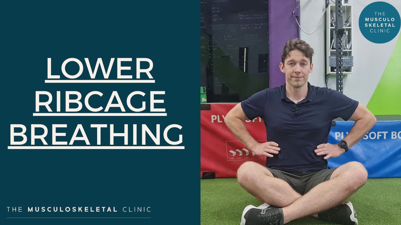Full diaphragm breathing with your lower ribcage | The MSK Physio