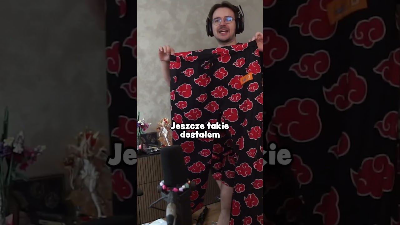 Koszykarskie Spodenki NARUTO 🌀 od Dziewczyny na Walentynki 😍 Nieuczesana @Nieuczesana 😎 Akatsuki 💤
