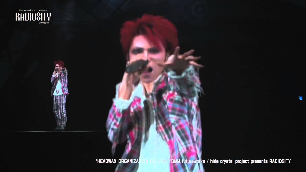ホログラフィックライブ「hide crystal project presents RADIOSITY」『ピンク スパイダー』