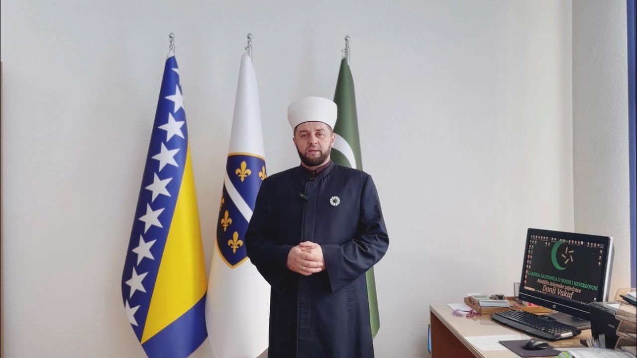 Bajramska čestitka glavnog imama Amir-ef. Čavaka