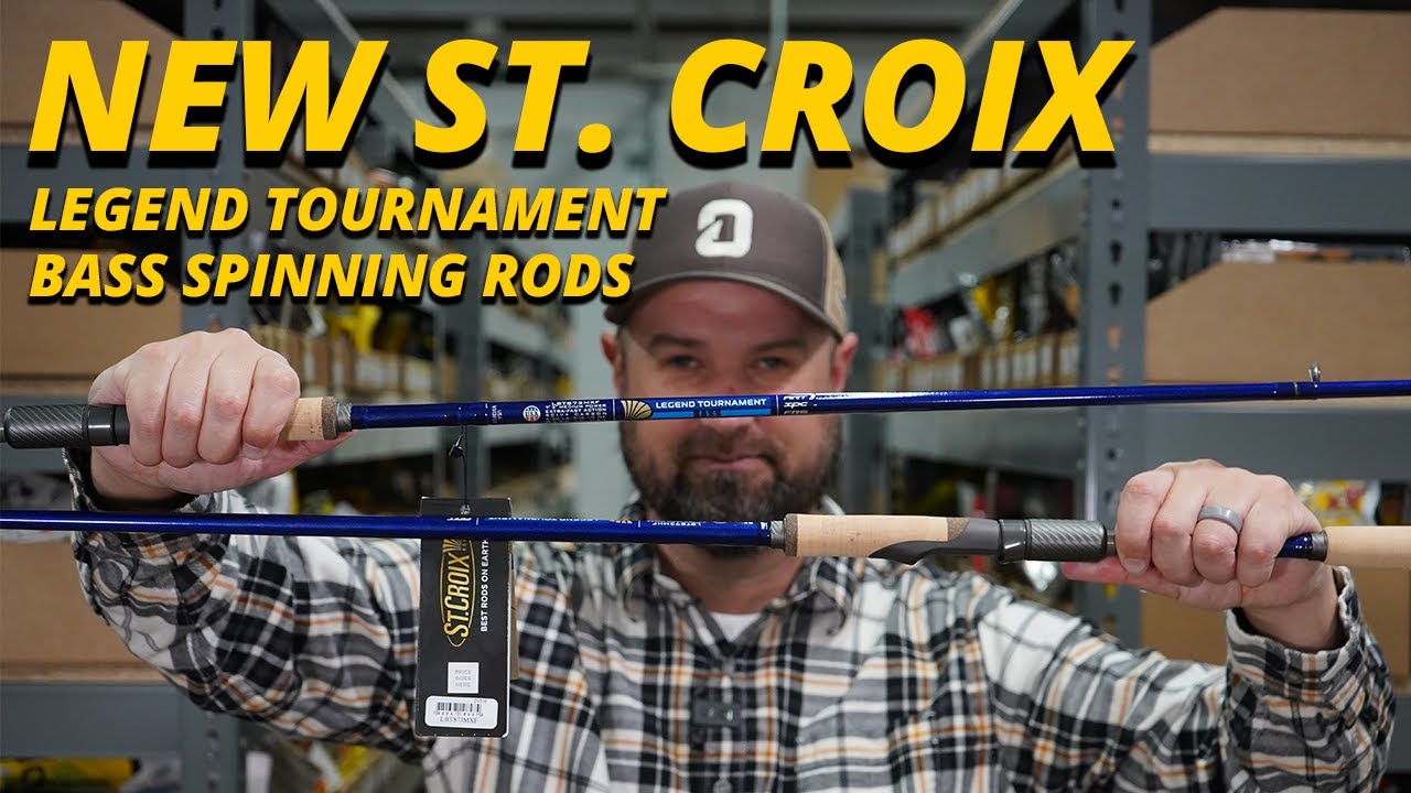St. Croix's NEW Legend Tournament Bass Spinning Rods
