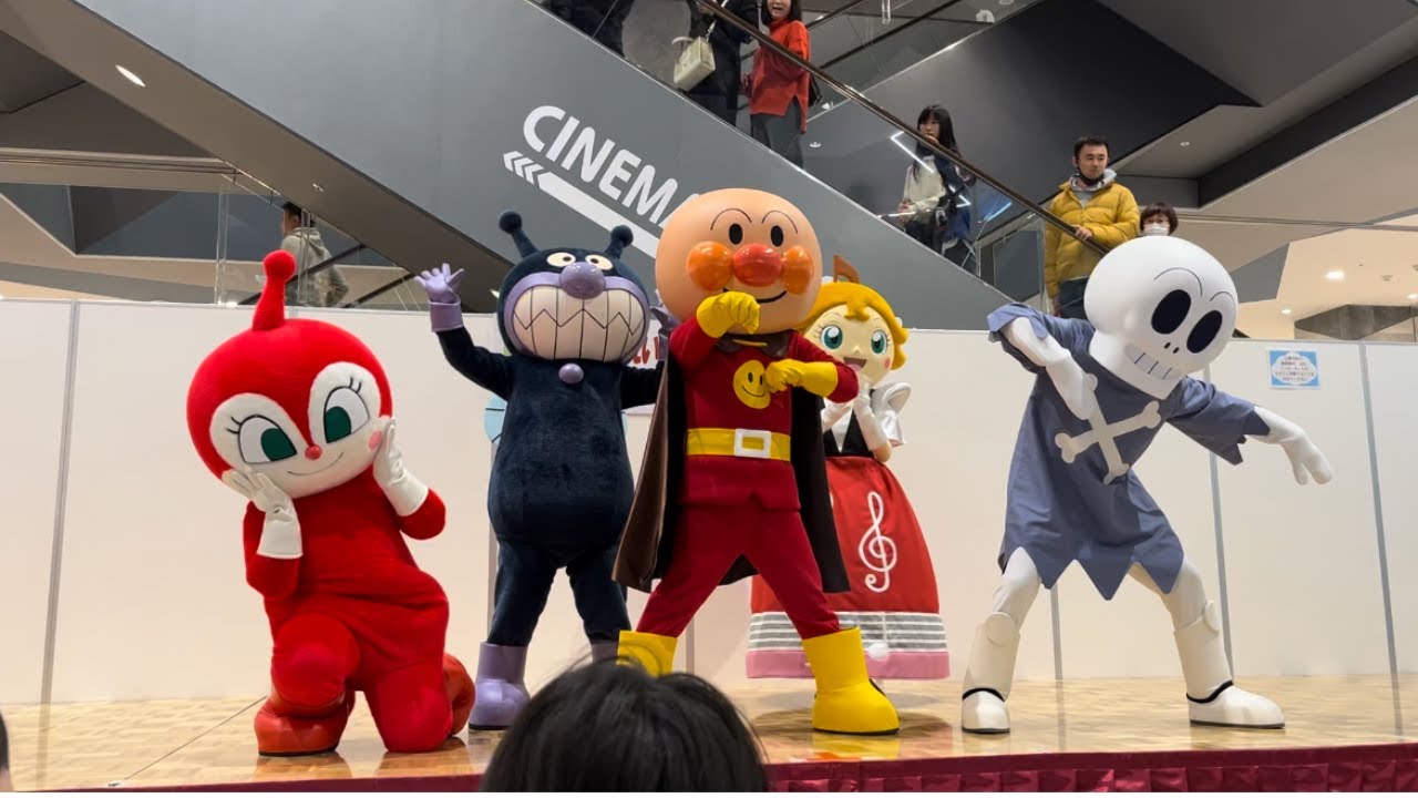 アンパンマンショー☆ドレミひめも来てくれたよ！