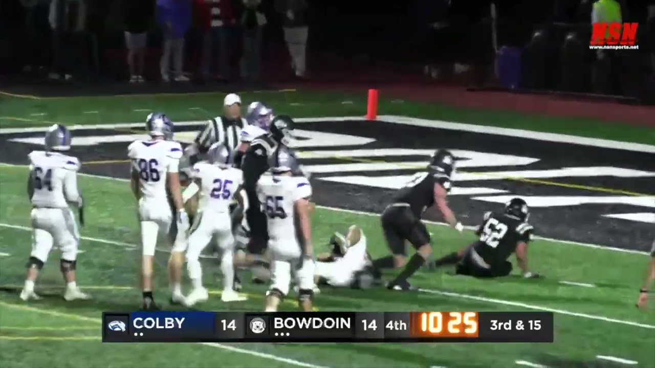 Bowdoin Football vs. Colby (11/12/22)