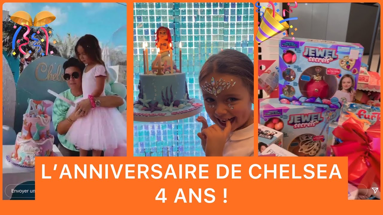 L’ANNIVERSAIRE DE CHELSEA 4 ANS 🥳😍