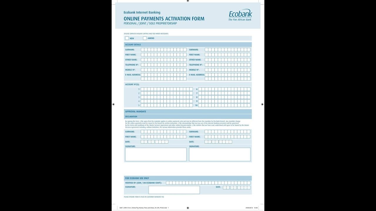 Rungika amafaranga mvamahanga ukoresheje application nshasha ya Ecobank Burundi