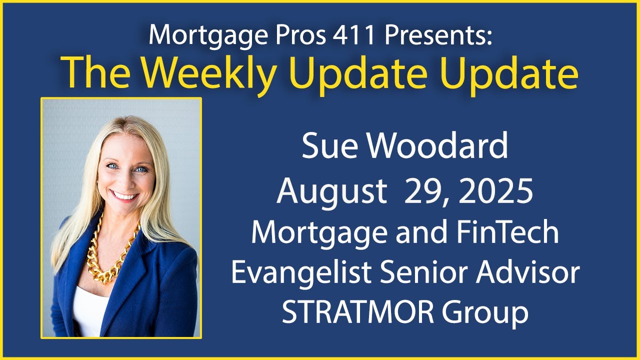 Sue Woodard and mortgagepros411 meet at the water cooler