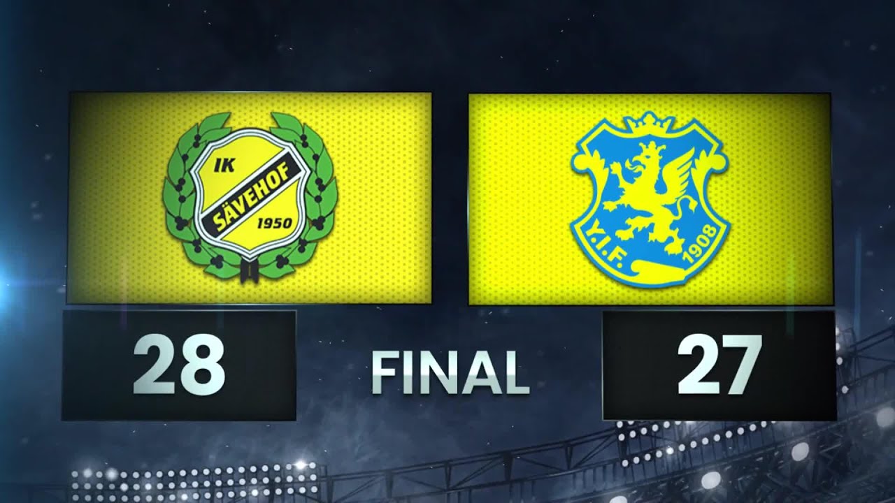 Hanbollsligan FINAL - IK Sävehof vs. Ystads IF HF - Game 1 Highlights - Men's Playoffs