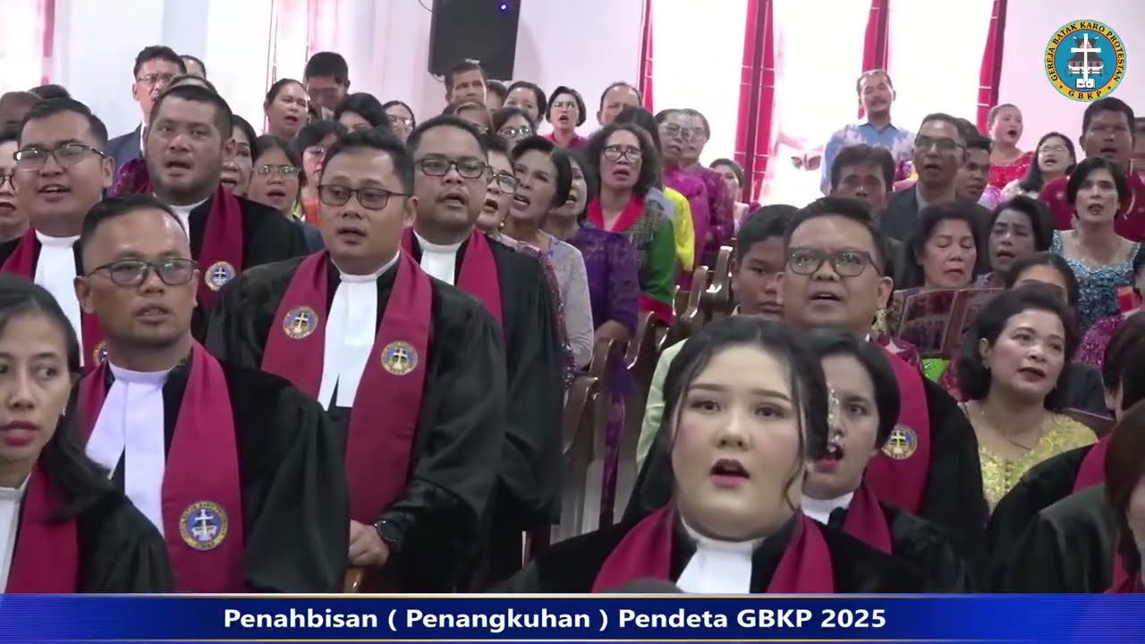 Penahbisan ( Penangkuhan ) Pendeta GBKP 2025