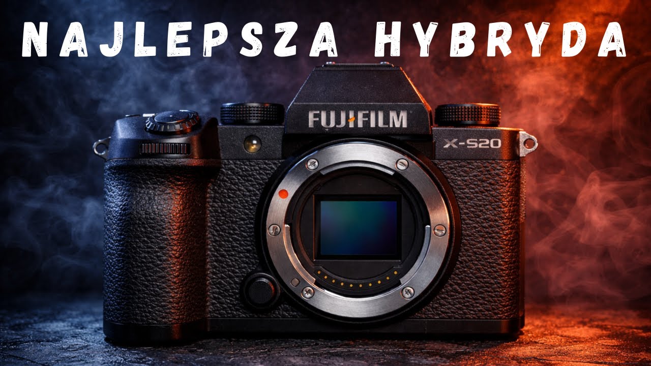 Najlepszy aparat hybrydowy w 2025 roku - FUJIFILM X-S20