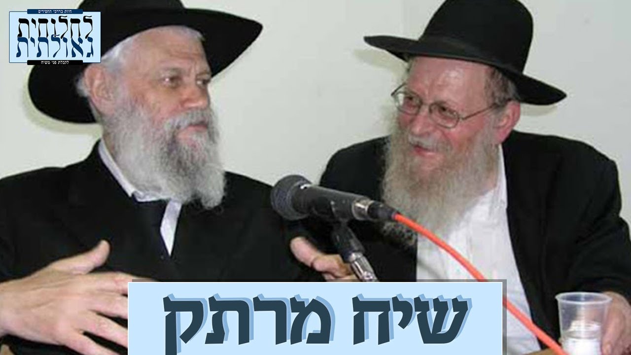 שיחה מרתקת ונדירה בין הרב גרליק לרב מייזליש