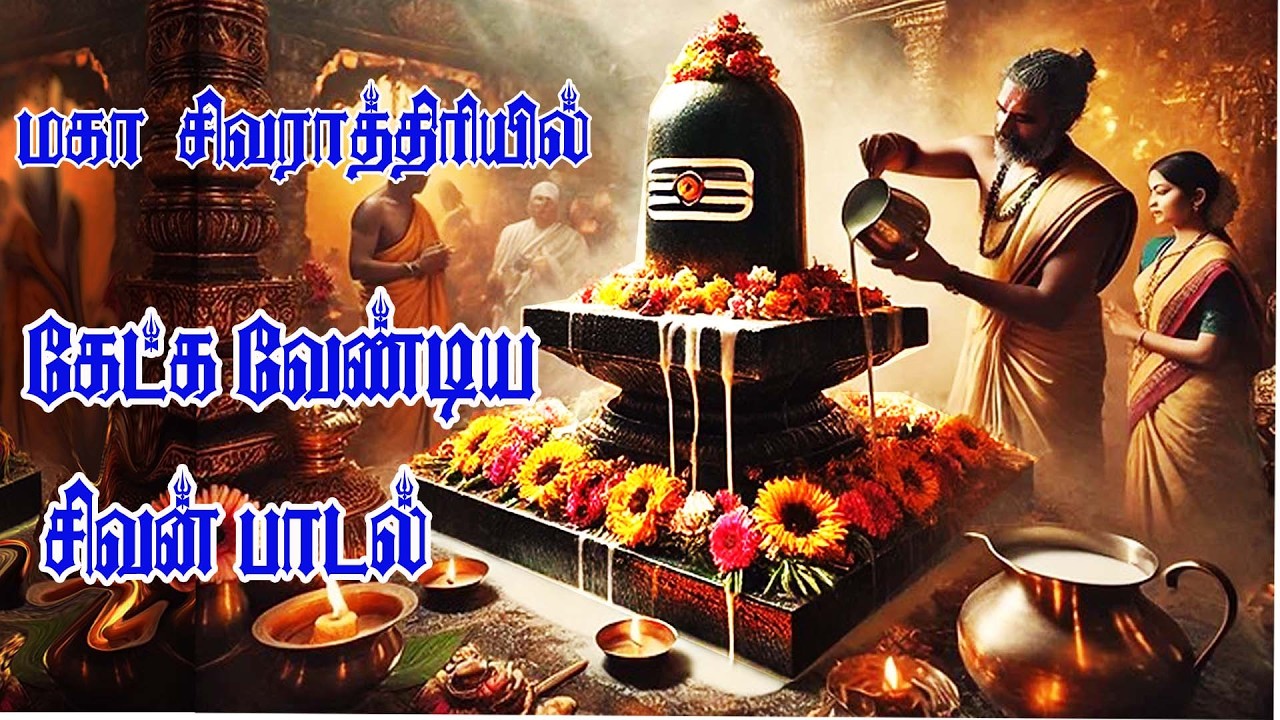 MAHA SHIVARATRI SPL DEVOTIONAL SONGS | Maha Shivaratri Tamil Devotional Songs | Lord Shiva Padalgal