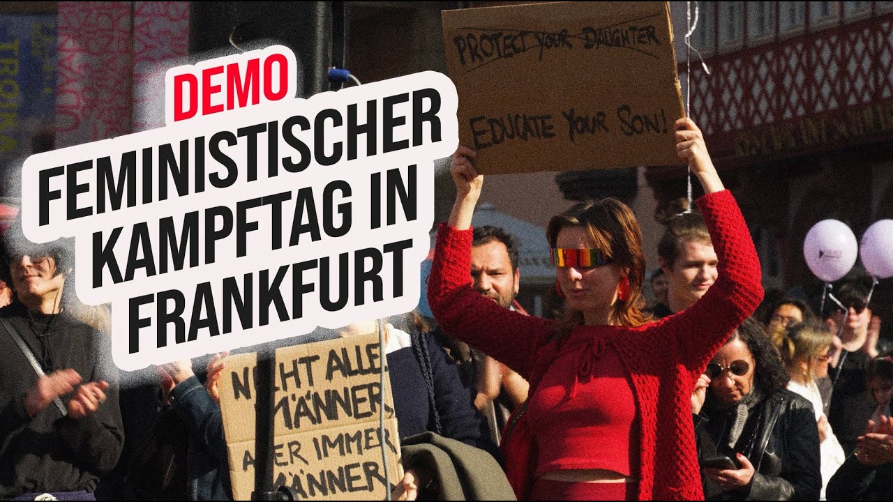 Feministischer Kampftag 2025 in Frankfurt