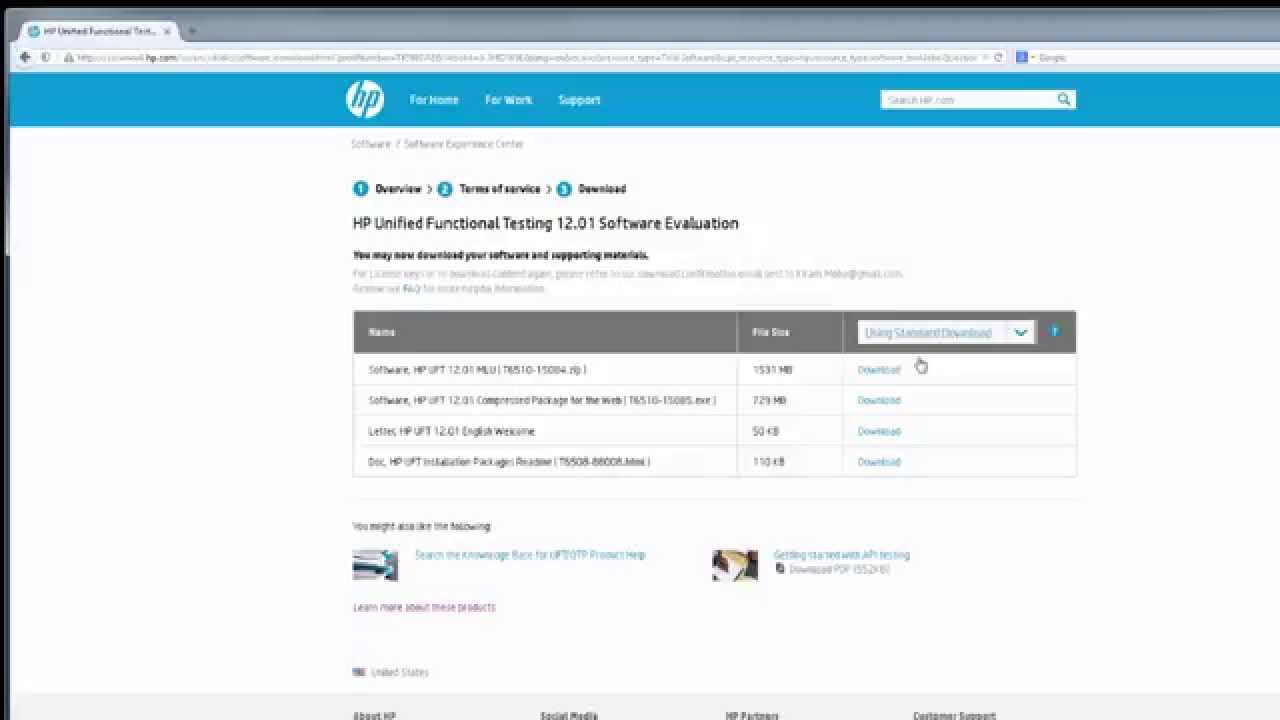 UFT 12.01 | QTP | How to download HP UFT 12.0 Software?