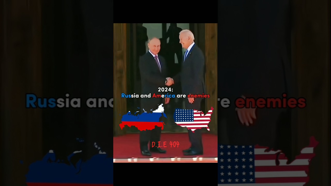 Russia 🇷🇺 and America's 🇺🇸Relationship Now and Then #history #leader #america #russia #edit #fyp