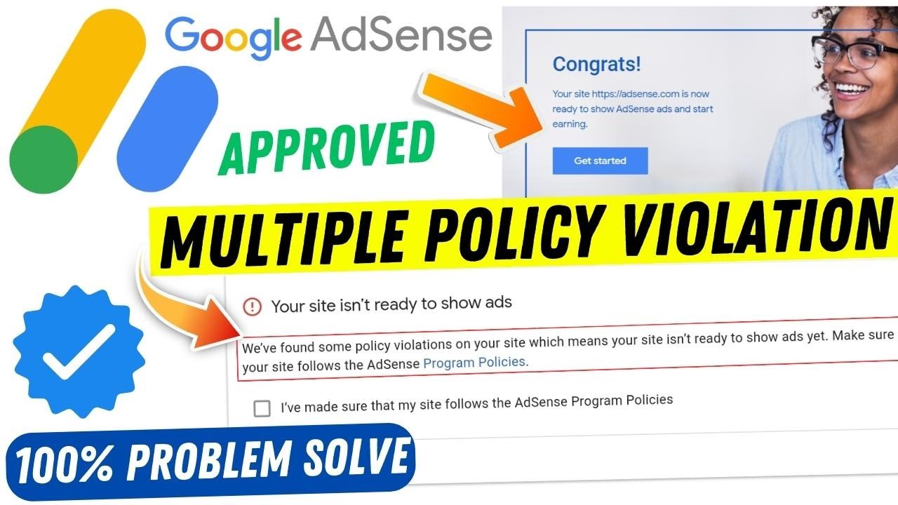 Multiple Policy Violation AdSense Reject | We Found Some Policy Violation AdSense | Problem Fix