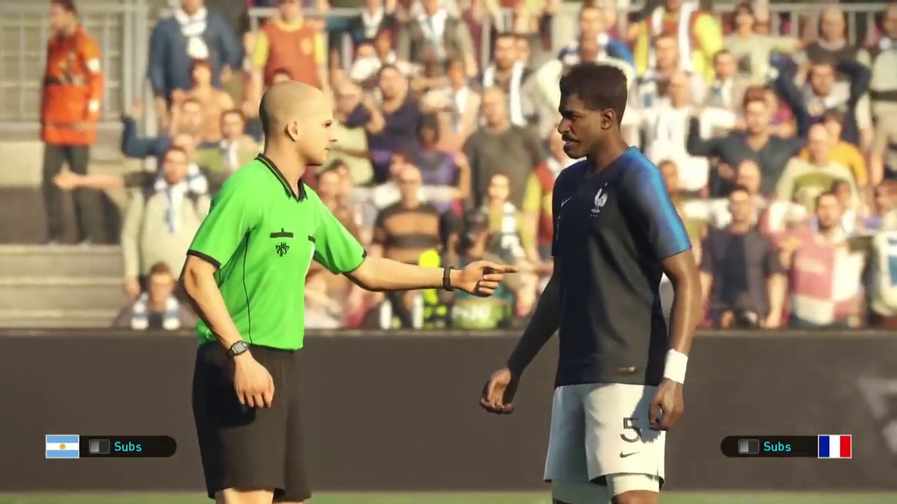 PES 2019 - France vs Argentina [HD 60 fps]