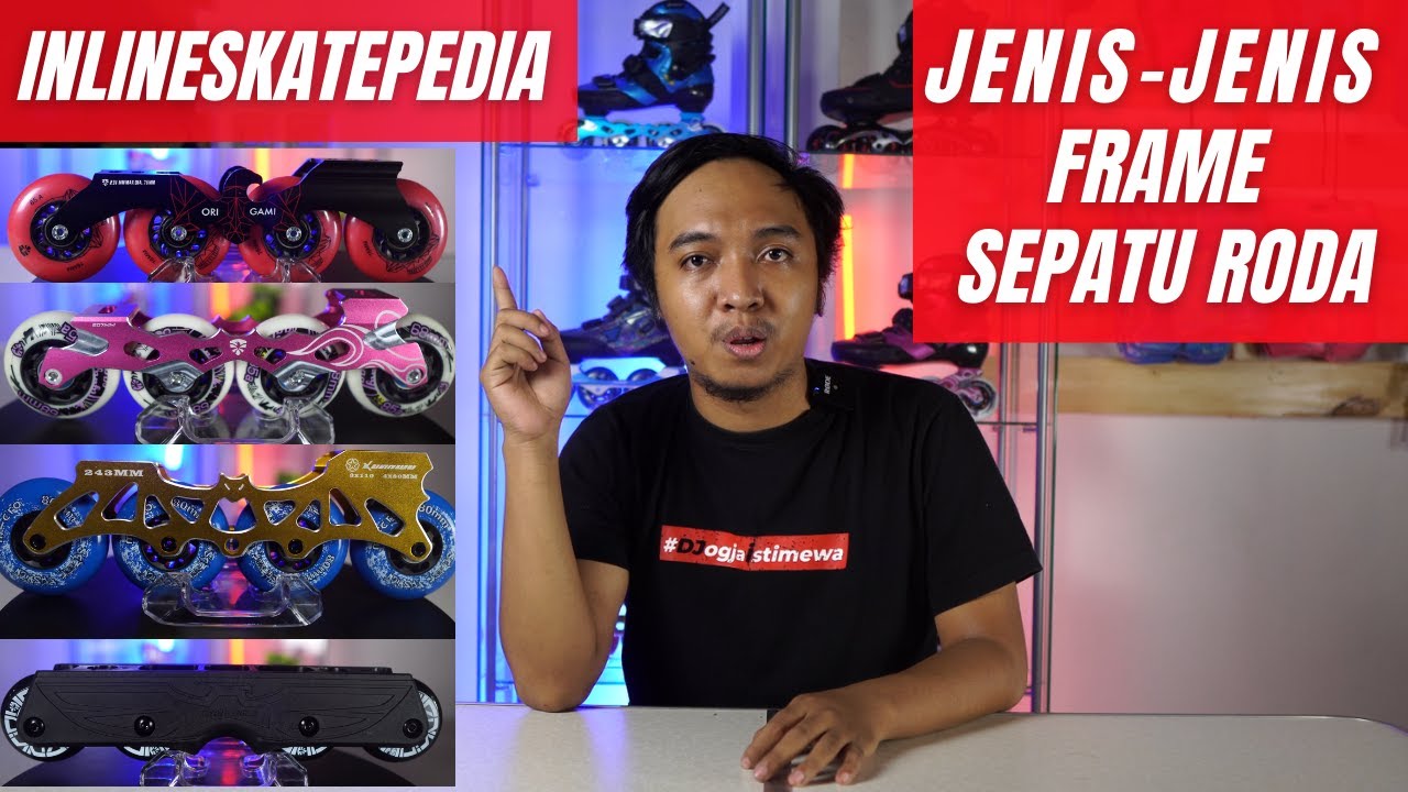 INLINESKATEPEDIA!!! JENIS JENIS FRAME YANG ADA DI SEPATU RODA INLINE SKATE