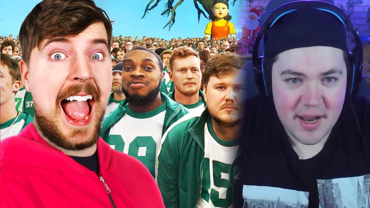 $456,000 Squid Game In Real Life! | Mr Beast | REAKTION