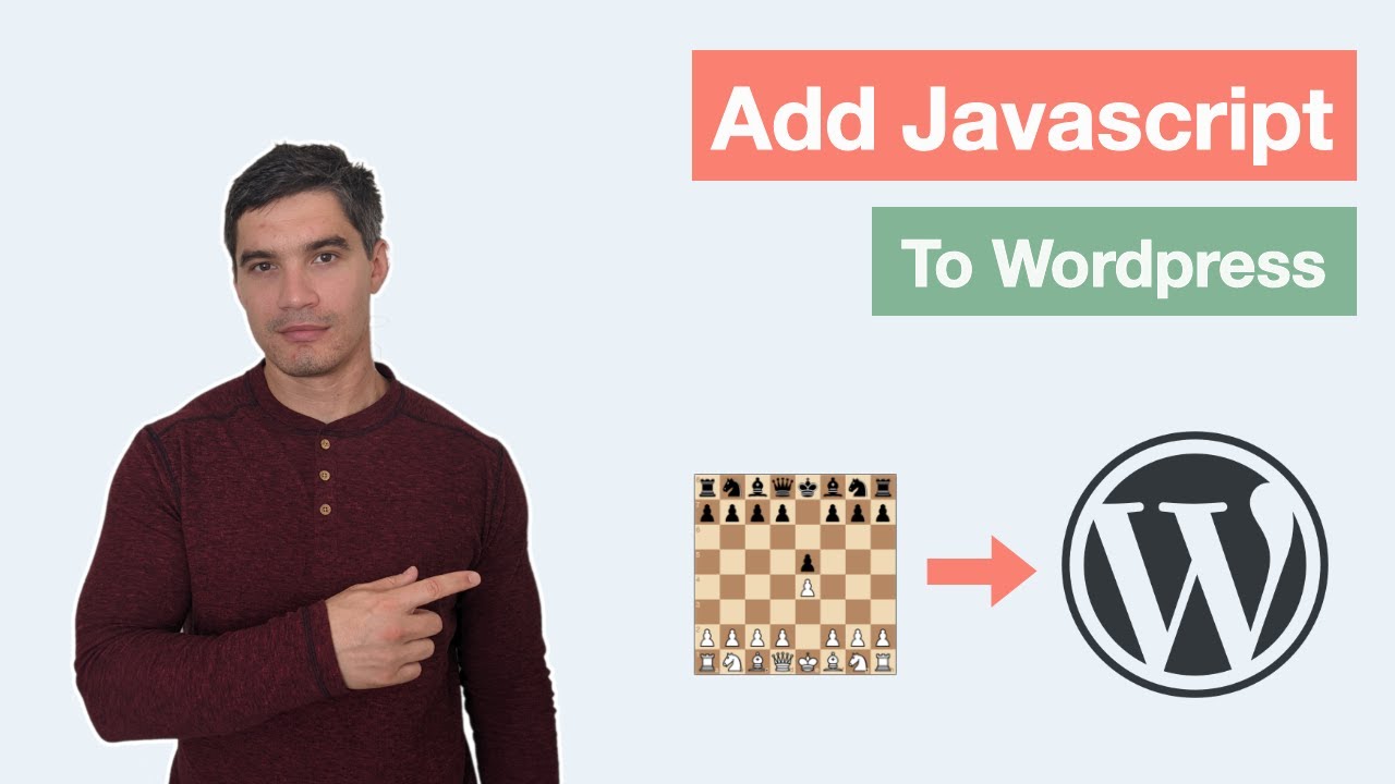 Два способа добавить JavaScript в WordPress