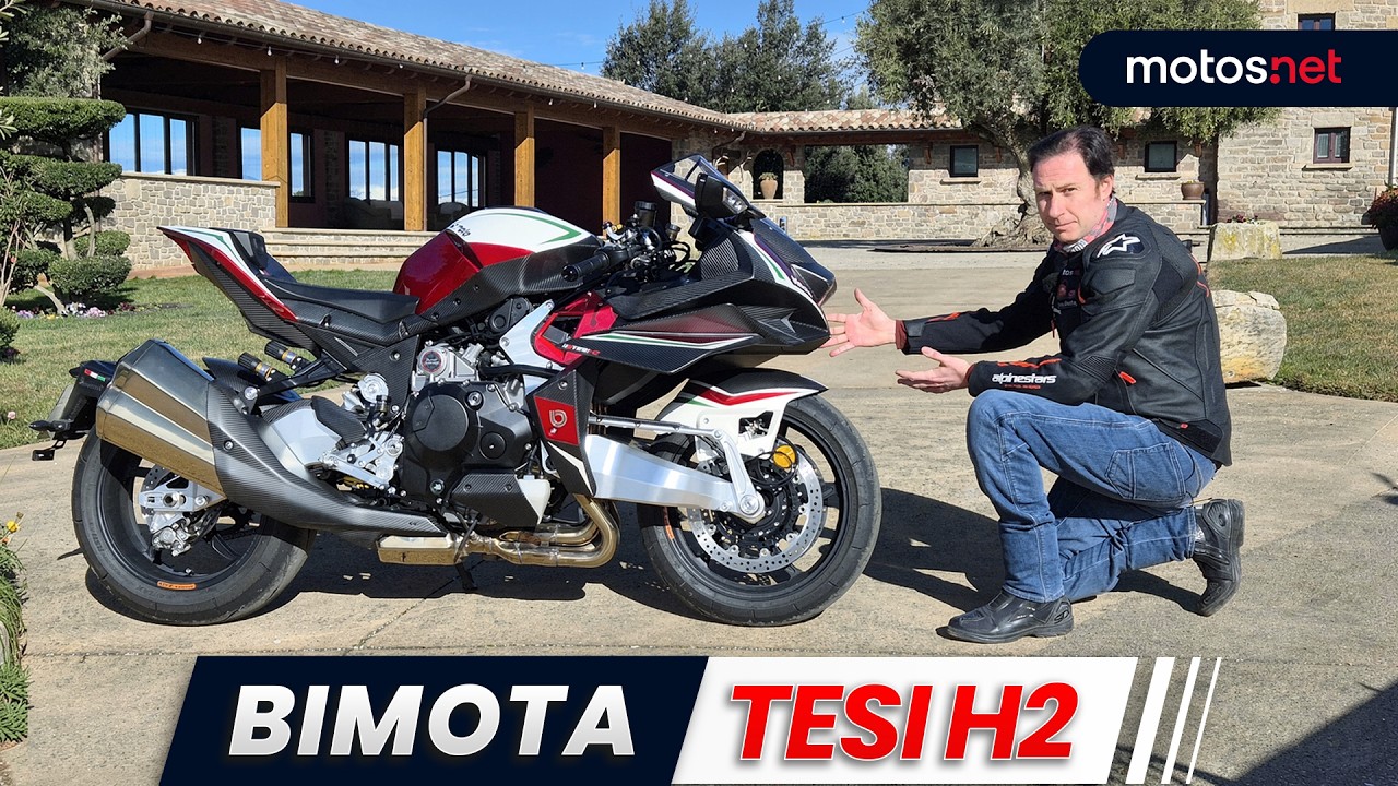 💎 BIMOTA Tesi H2 / La moto más apasionante y exclusiva / Prueba / Test Review / motos.net
