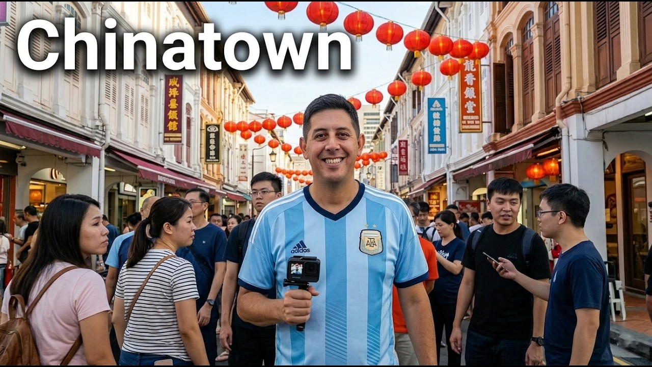 Chinatown Singapore 4K Tour: Tourists vs Reality