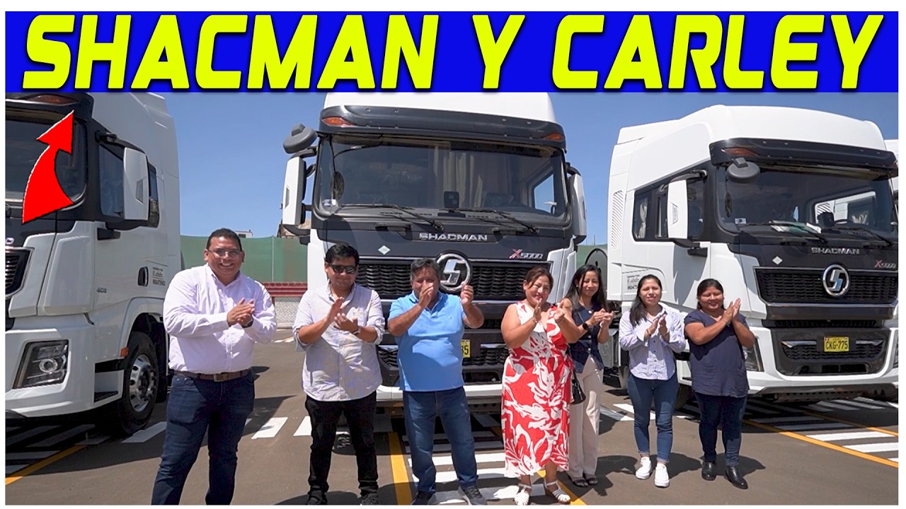 Shacman International entrega flota a RBCar - Grupo Carley | X5000 6x4 de 460 HP a GNL