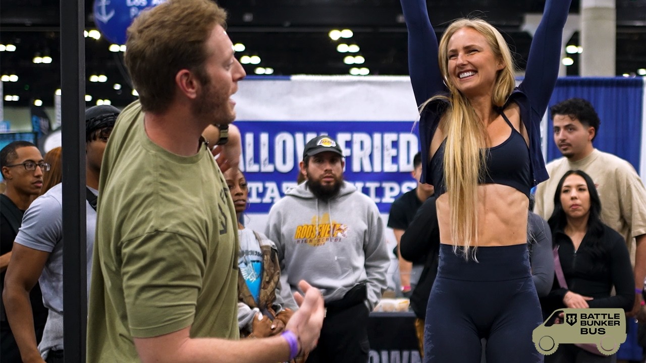 Austen Invades the 2025 Fit Expo! Battle Bus Ep. 02