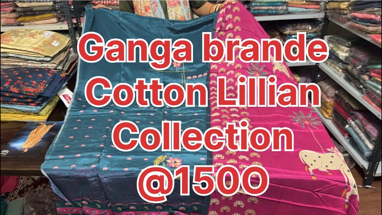 Ganga brand khadi cotton suit ​@1500