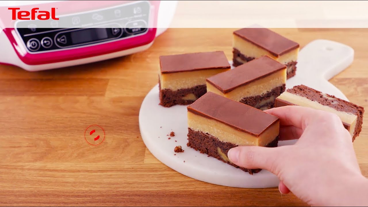 Tefal Cake Factory Delices - Shortbread-Brownie recipe