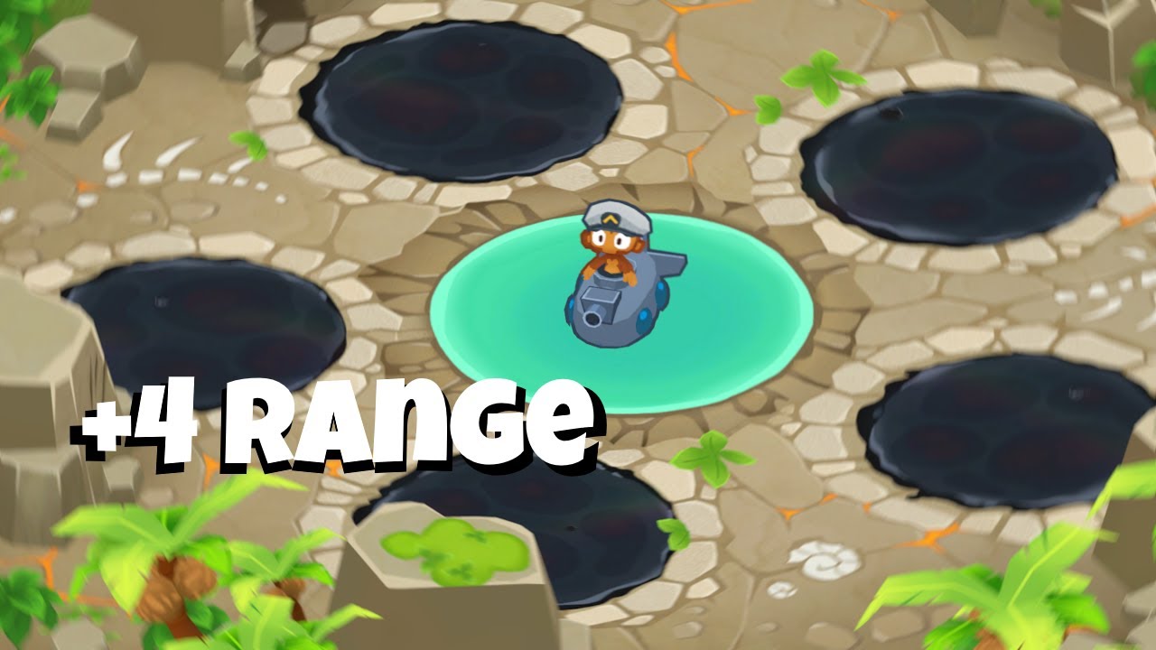 BTD6 Tar Pits CHIMPS (With 4 More Units Of Range)