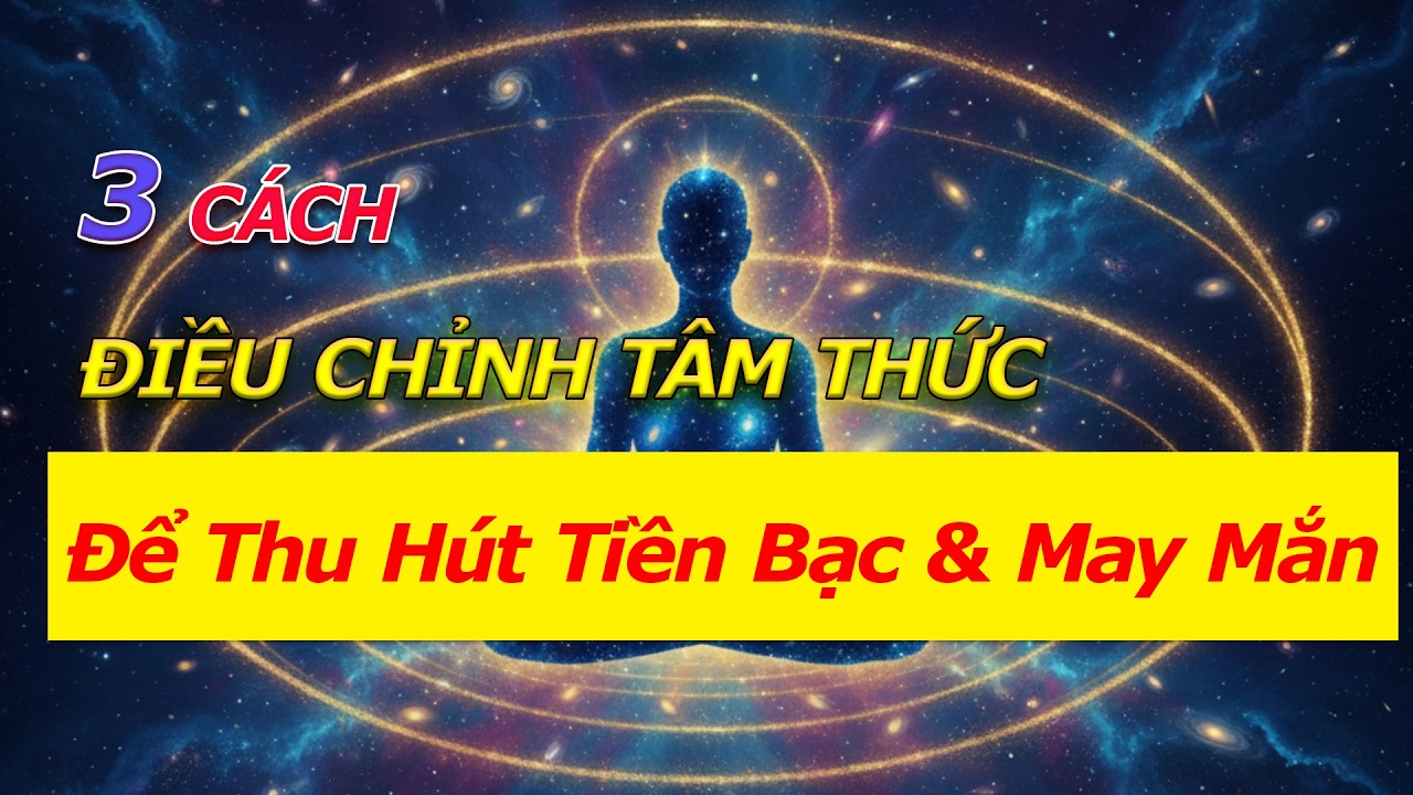 Cách Điều Chỉnh Tâm Thức Để Trở Thành 'Nam Châm' Hút Tiền Bạc & May Mắn