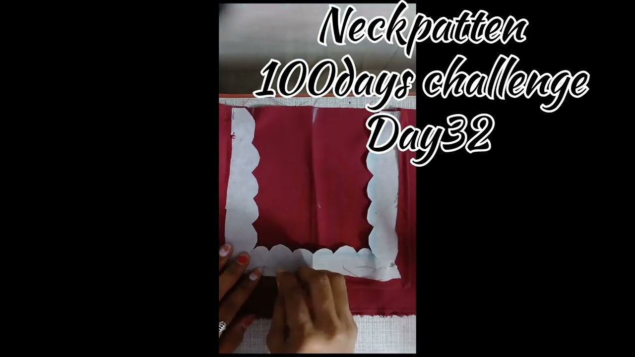 #neckpatten 100days challenge #Day32 #🧵🪡#Learn the art of tailoring one stitch at a time 🧵 🪡 
