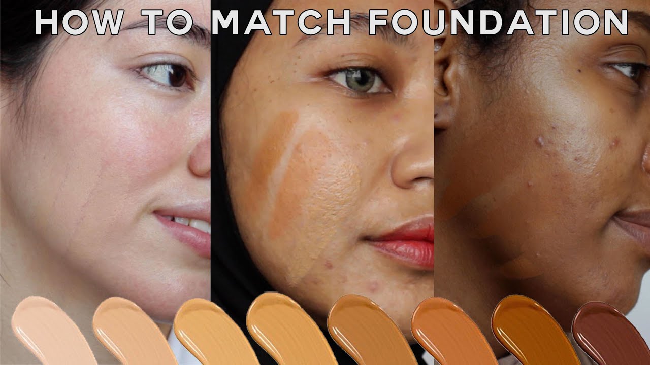 How To Find Your BEST Foundation Shade • easy for makeup beginners!