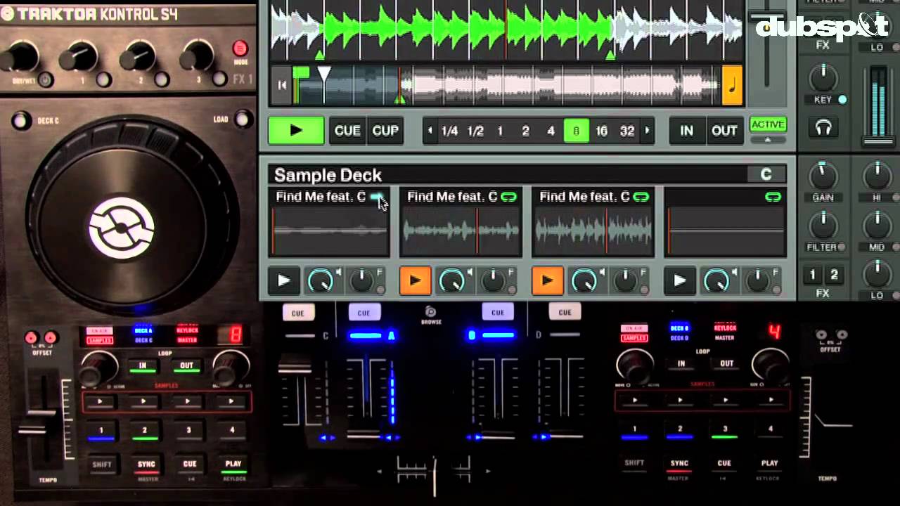 Учебное пособие по Traktor Kontrol S4, часть 2/3: примеры колод и эффектов
