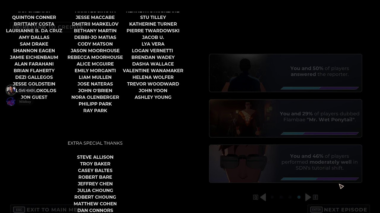 Live doing a gameplay on Dispatch