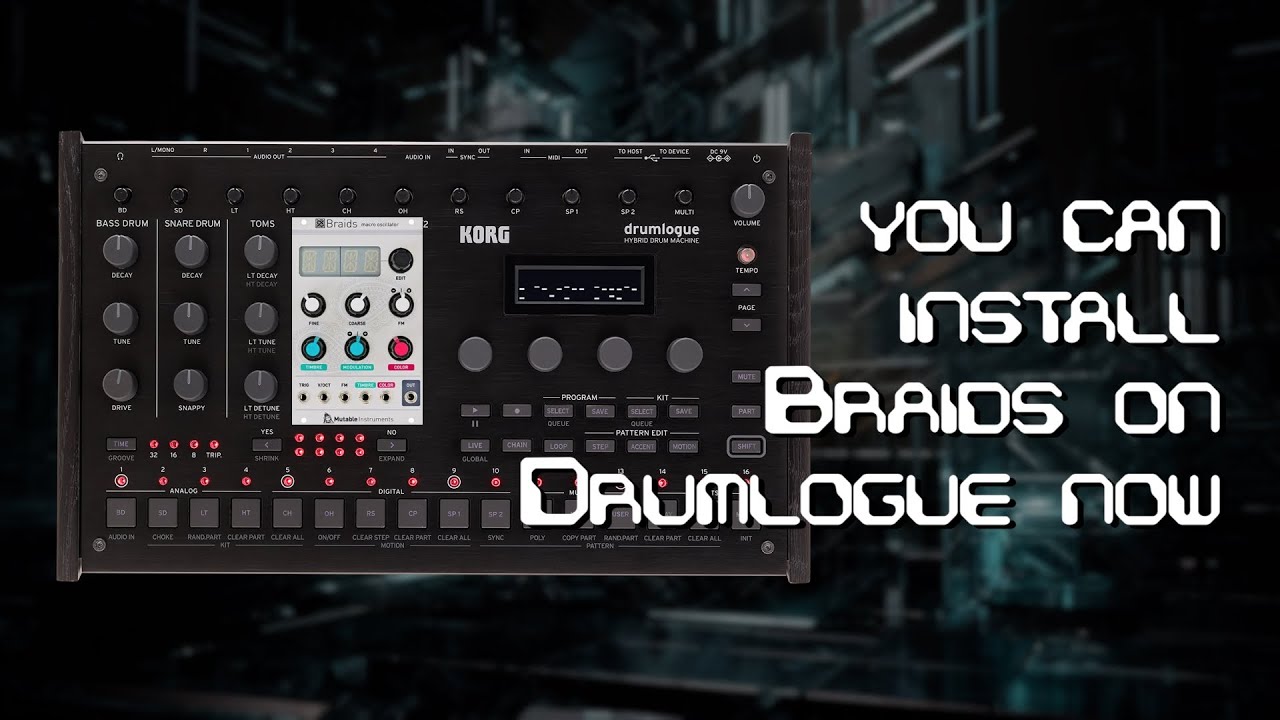 8 patches with LILLIAN for Drumlogue