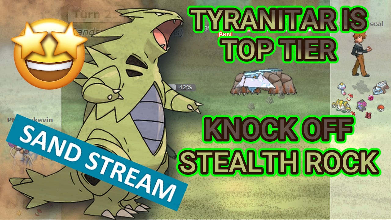 Tyranitar Is Always Top Tier! (Pokemon Showdown Random Battles) (High Ladder)