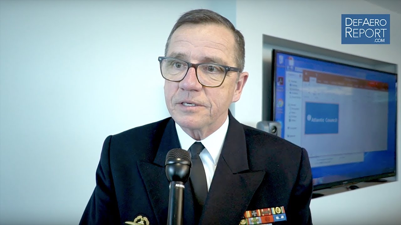 German Navy Chief on NATO's Atlantic Command, Baltic Security, Russia, Readiness, Modernization
