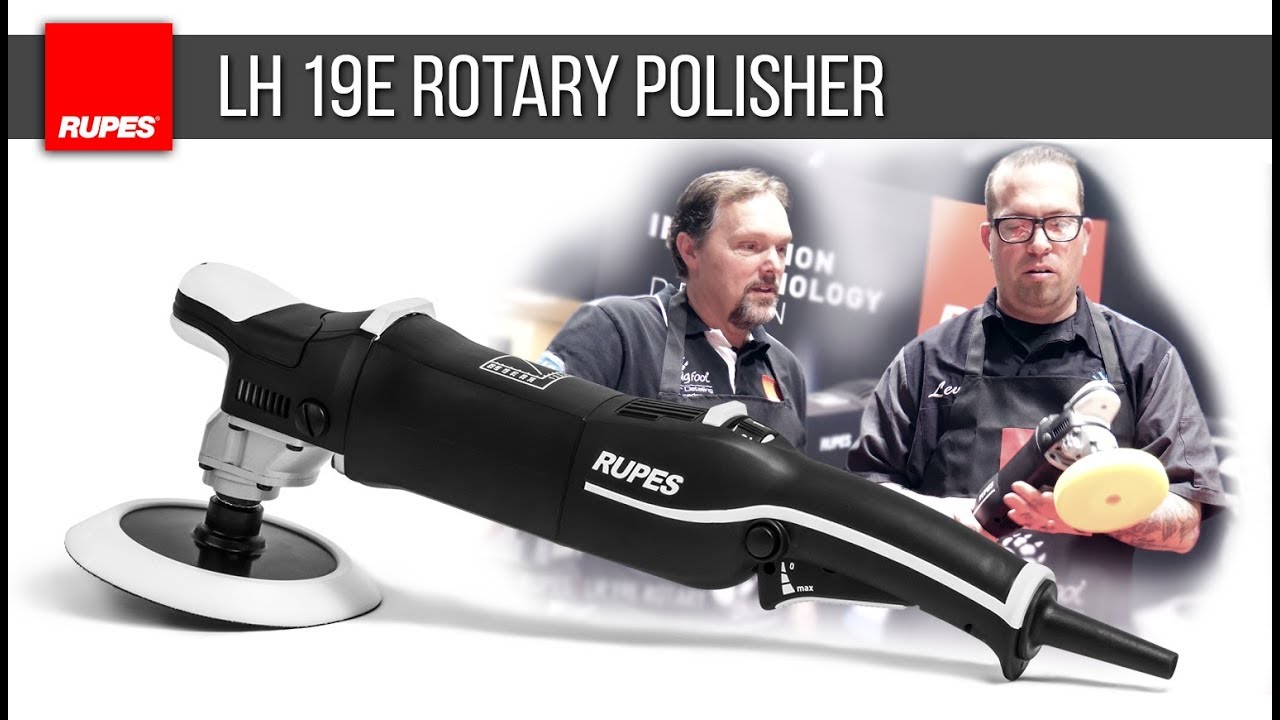 RUPES LH 19E Rotary Polisher w/ Jason Rose | DETAILS WITH LEVI