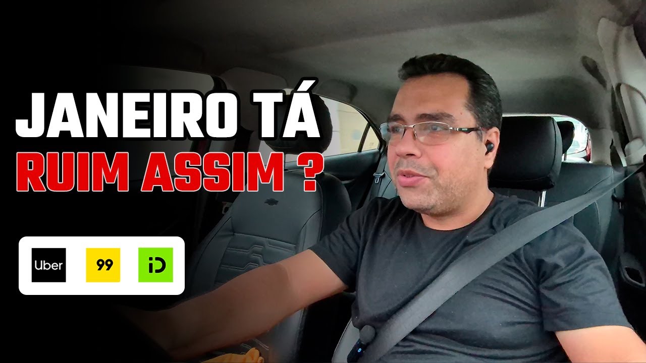 (ESTRATÉGIA) Como trabalhar em Janeiro na Uber e 99?